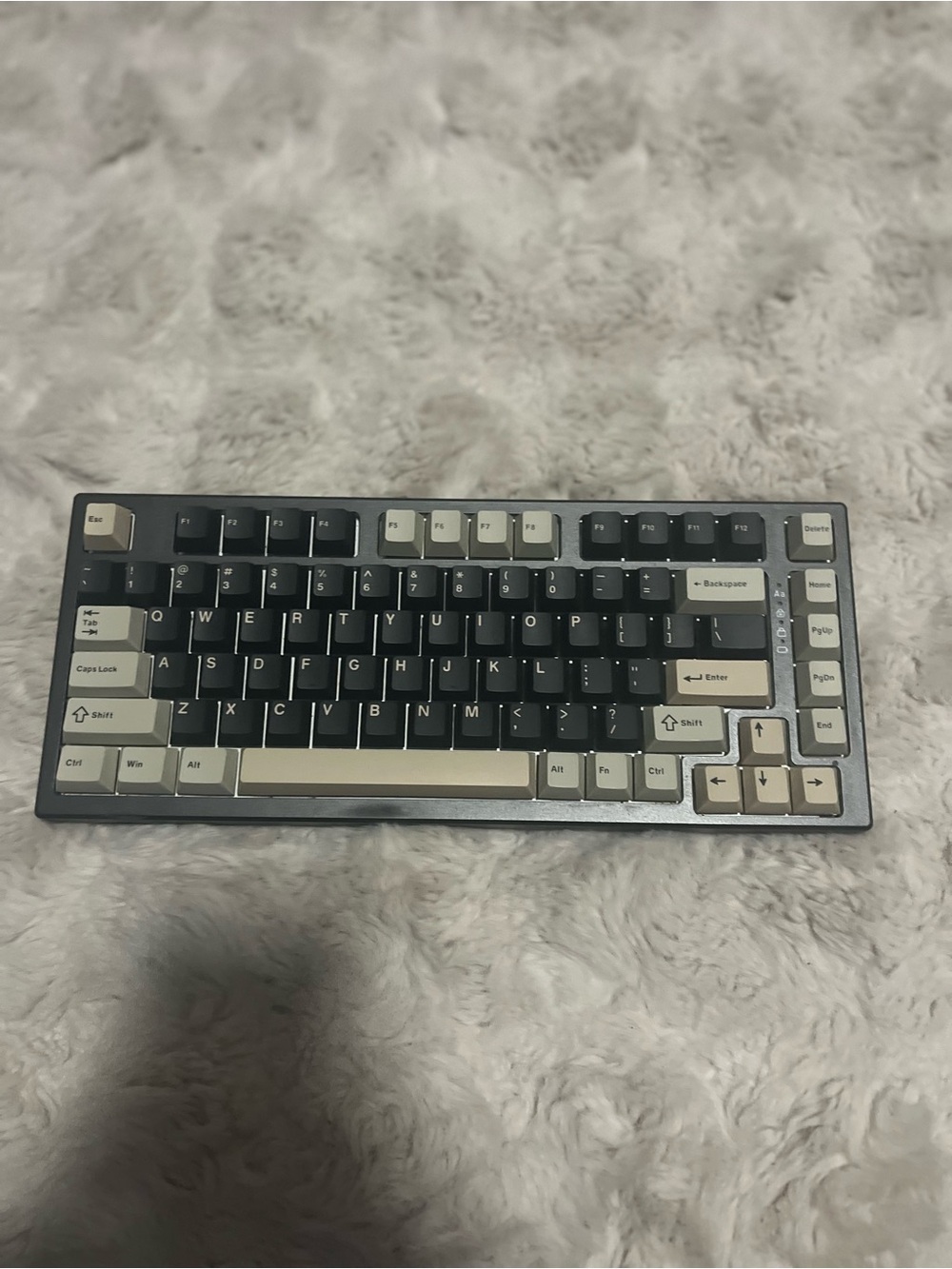 Yunzii YZ75PRO Mechanical Keyboard Black and Grey.